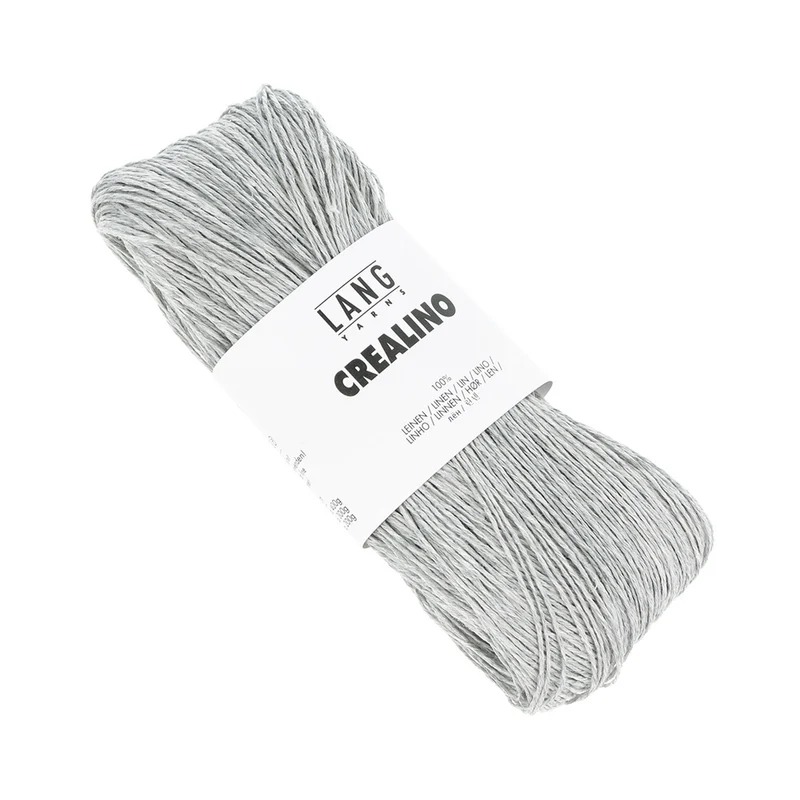 Lang Yarns Crealino 0003 Hellgrau Mélange