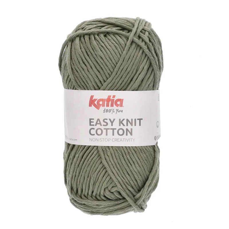 Katia Easy Knit Cotton 012 Olivgrün