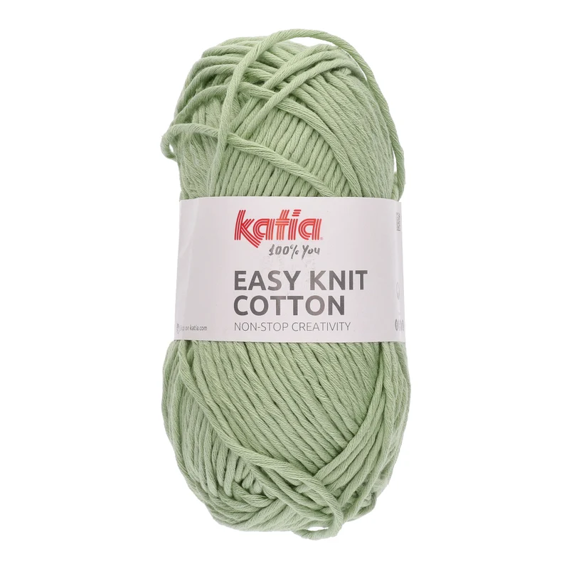 Katia Easy Knit Cotton 013 Weißgrün