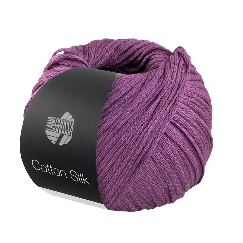Lana Grossa Cotton Silk 002 Lila