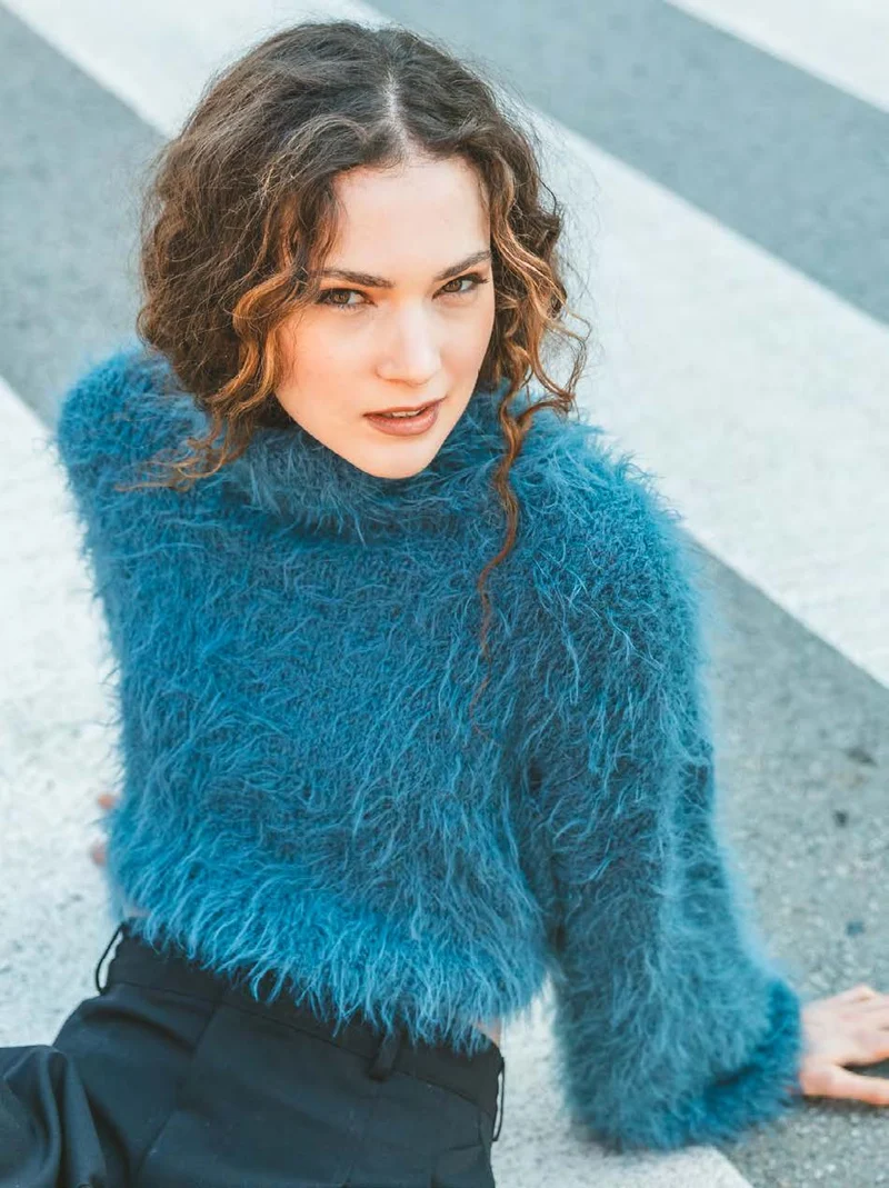 Katia Fur Moda 108 Grau