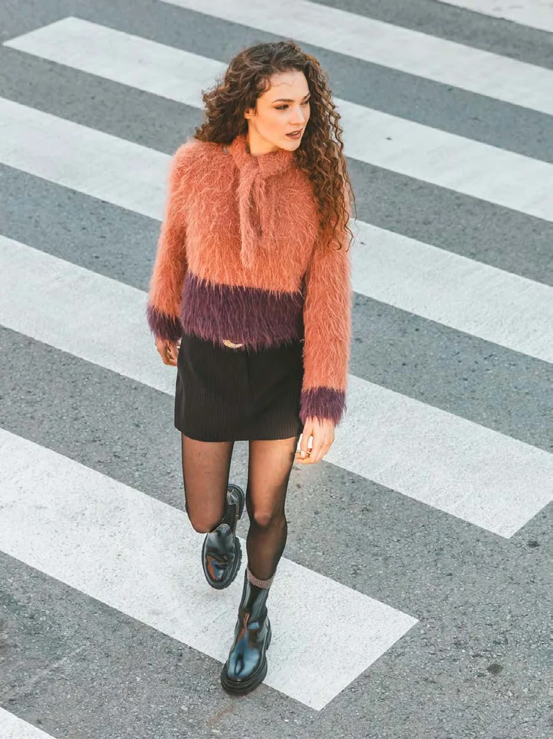 Katia Fur Moda 109 Khaki