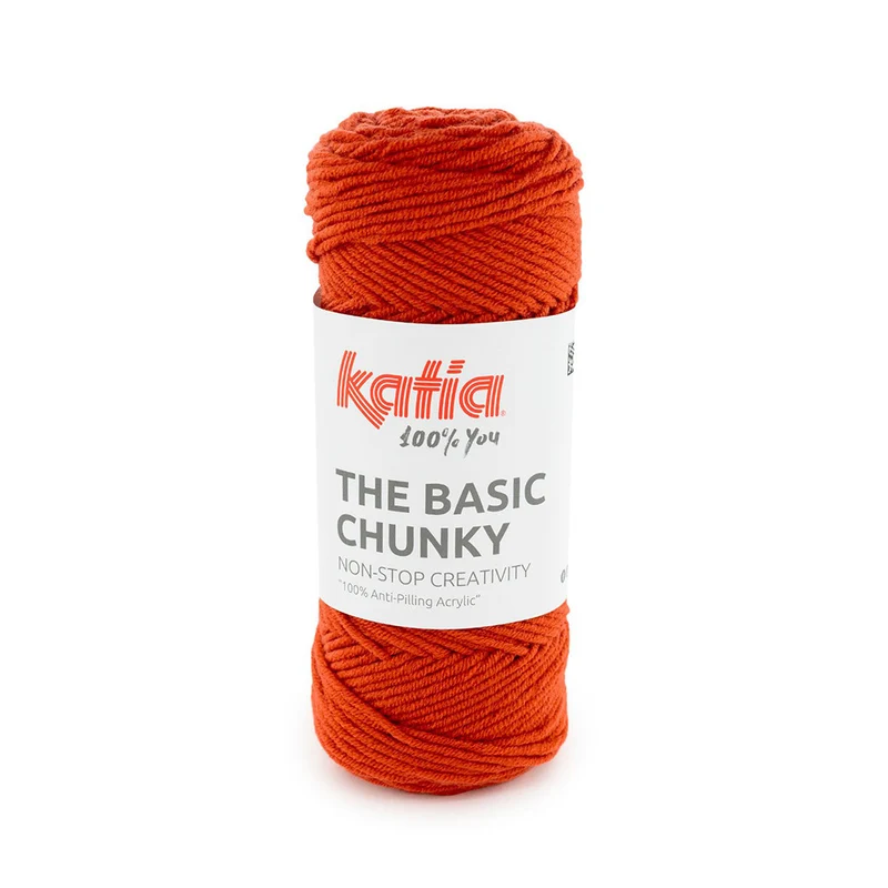 Katia The Basic Chunky 061 Dunkelorange