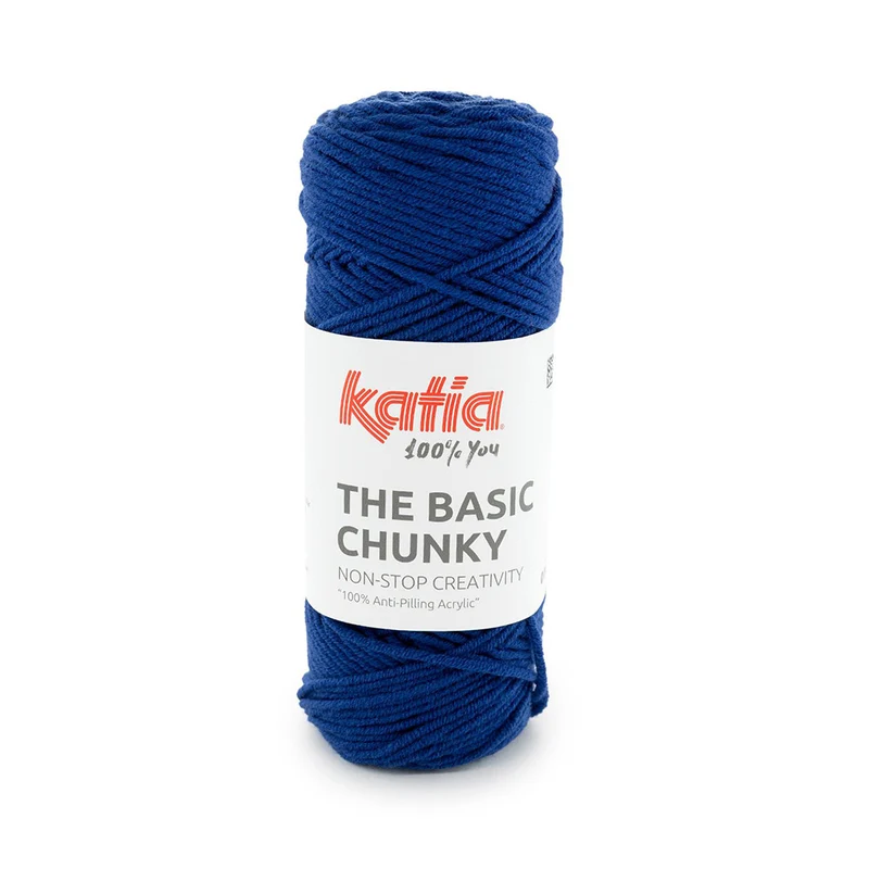 Katia The Basic Chunky 053 Königsblau