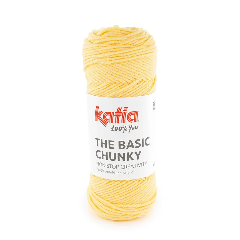 Katia The Basic Chunky 070 Hellgelb
