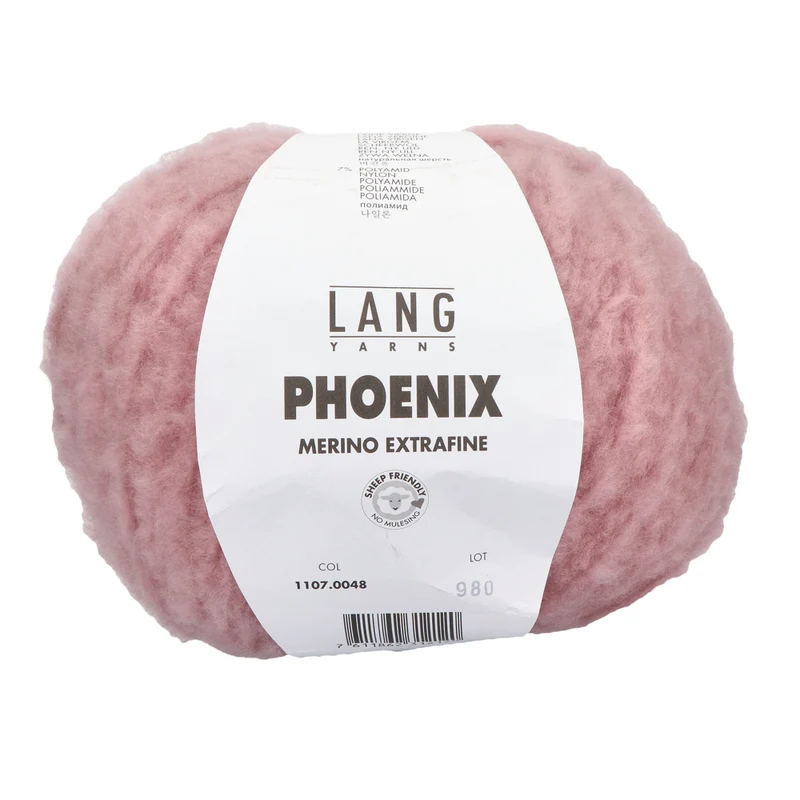 Lang Yarns Phoenix 048 Dämmerungsrosa