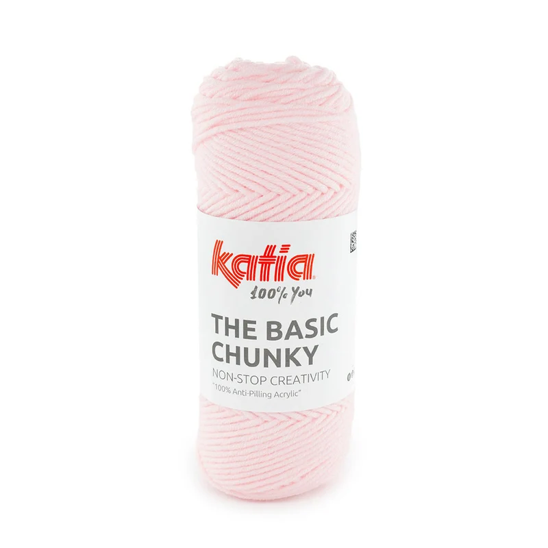 Katia The Basic Chunky 090 Babyrosa