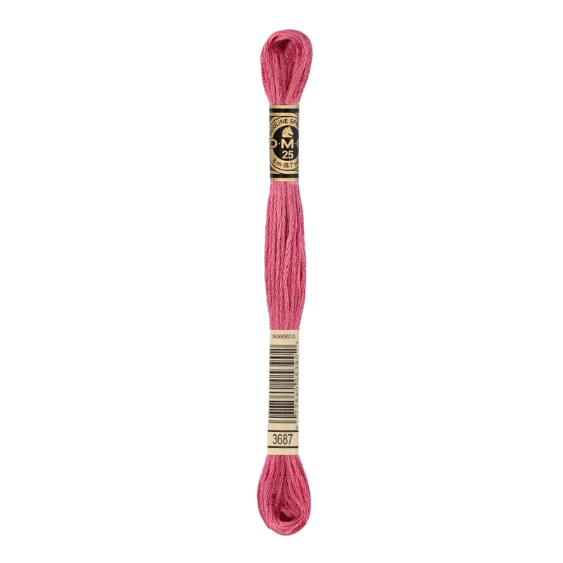DMC 117MC Mouliné Spécial Stickgarn 8 m 3687