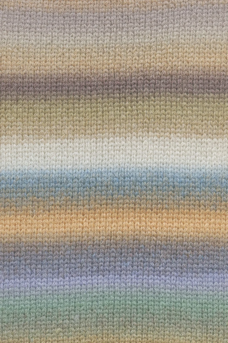 Lang Yarns Harmony 011 Braun/Oliv/Flieder/Rosa