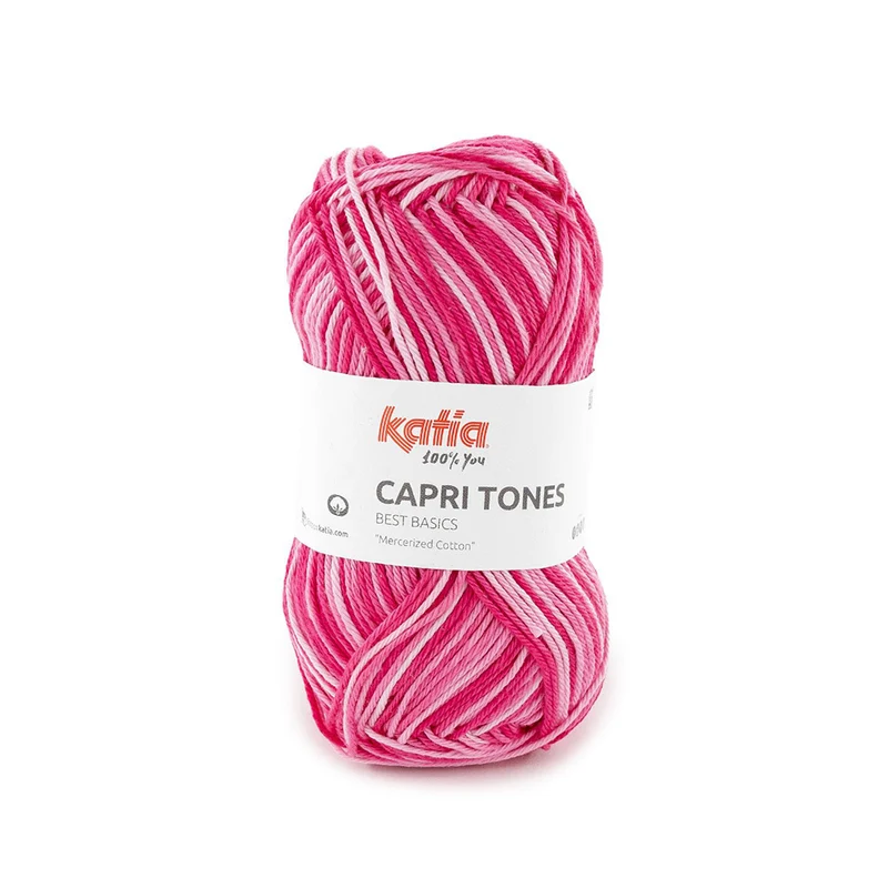 Katia Capri Tones 301 Kaugummi-Rosa-Fuchsia