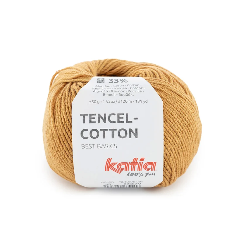 Katia Tencel-Baumwolle 045 Karamell