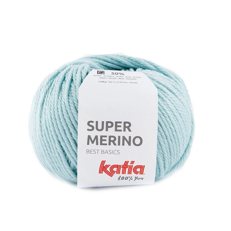 Katia Super Merino 044 Vergrautes Himmelblau