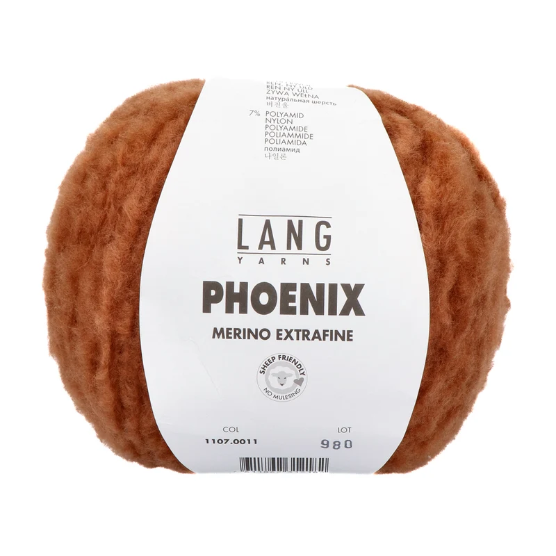Lang Yarns Phoenix 011 Kupfer