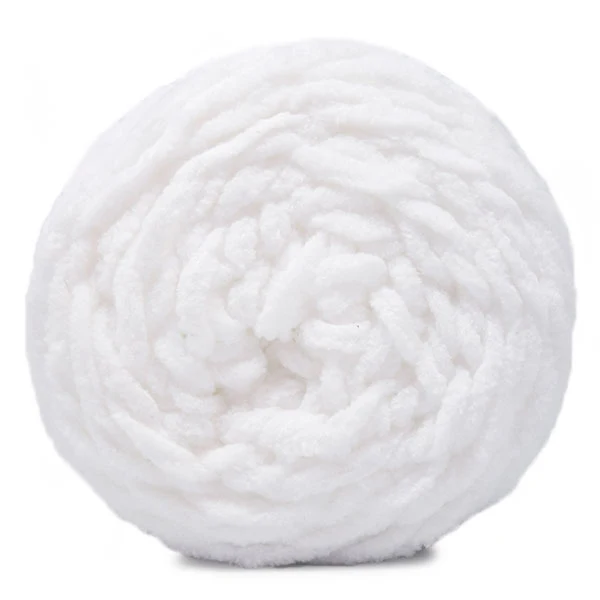 BudgetYarn Chunky Chenille 001 Weiß