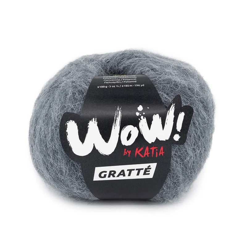 Katia WOW – Gratté 207 Dunkelgrau