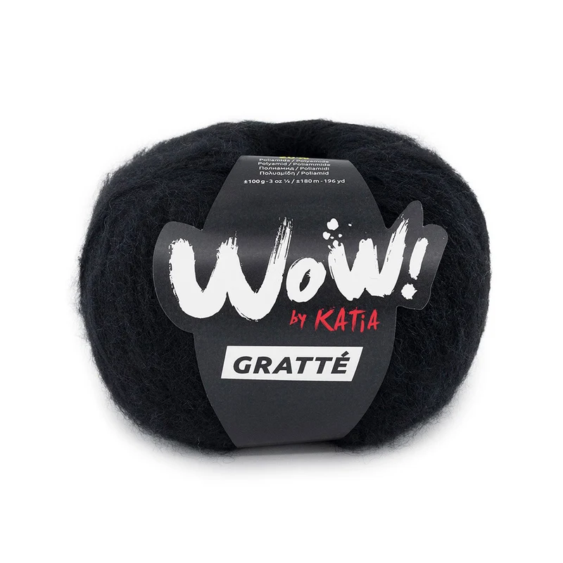 Katia WOW – Gratté 206 Schwarz