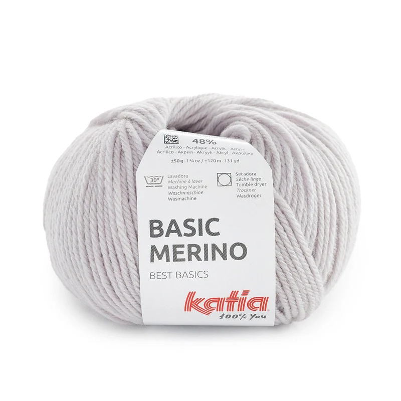 Katia Basic Merino 109 Mauve-Puder