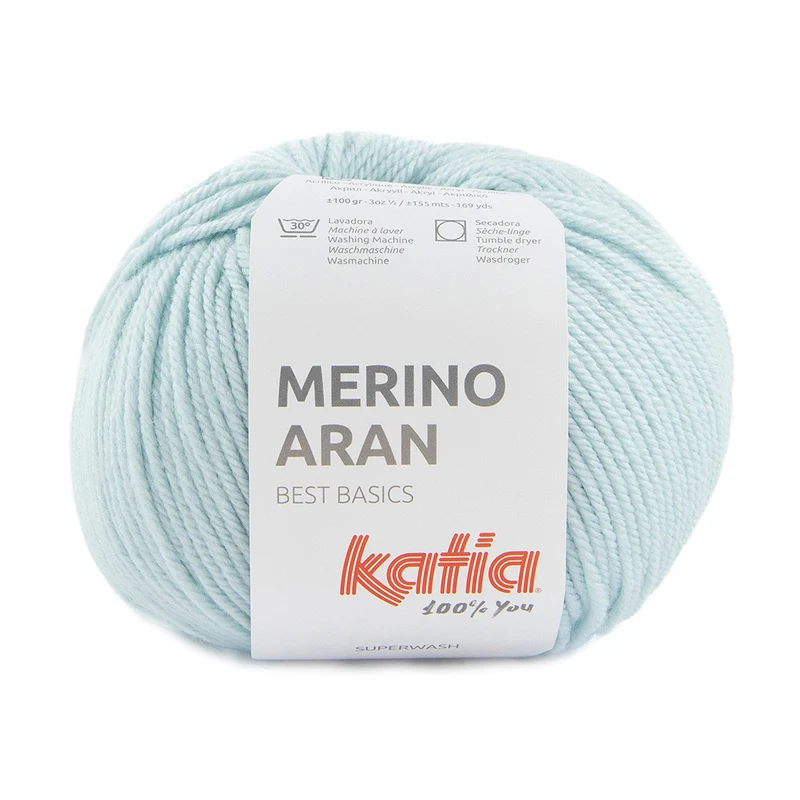Katia Merino Aran 097 Verwaschenes Himmelblau