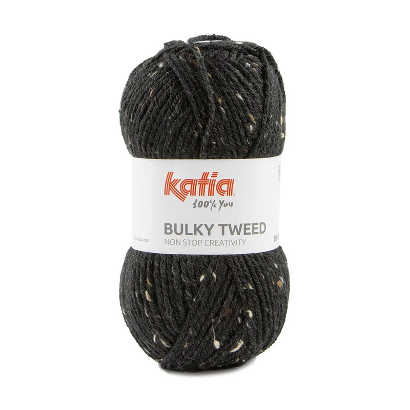 Katia Bulky Tweed 202 Dunkelgrau