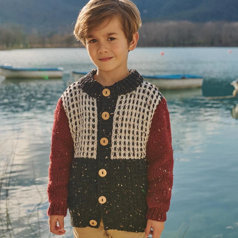 Katia Bulky Tweed 202 Dunkelgrau
