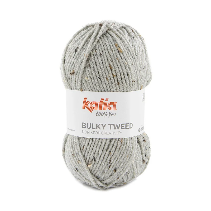 Katia Bulky Tweed 201 Hellgrau