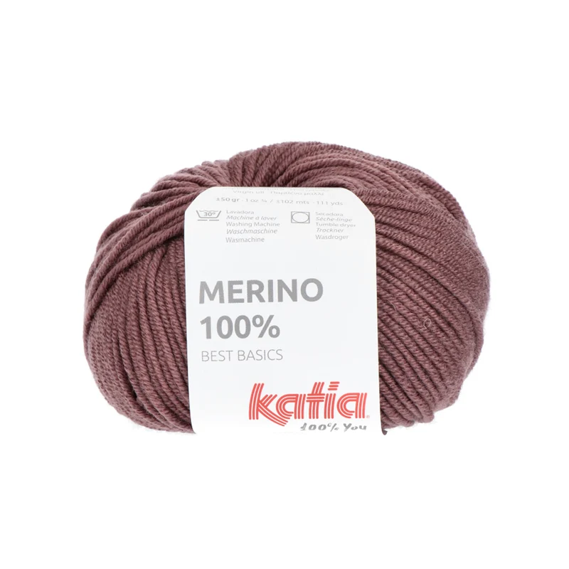 Katia Merino 100 % 087 Aubergine