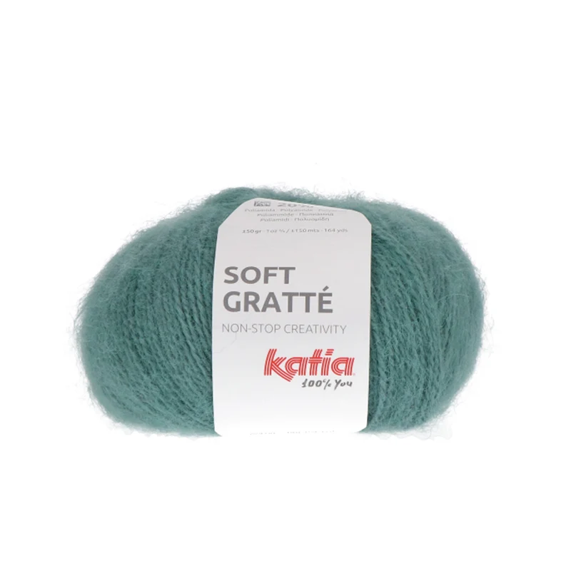 Katia Soft Gratte 084 Grün-Blau