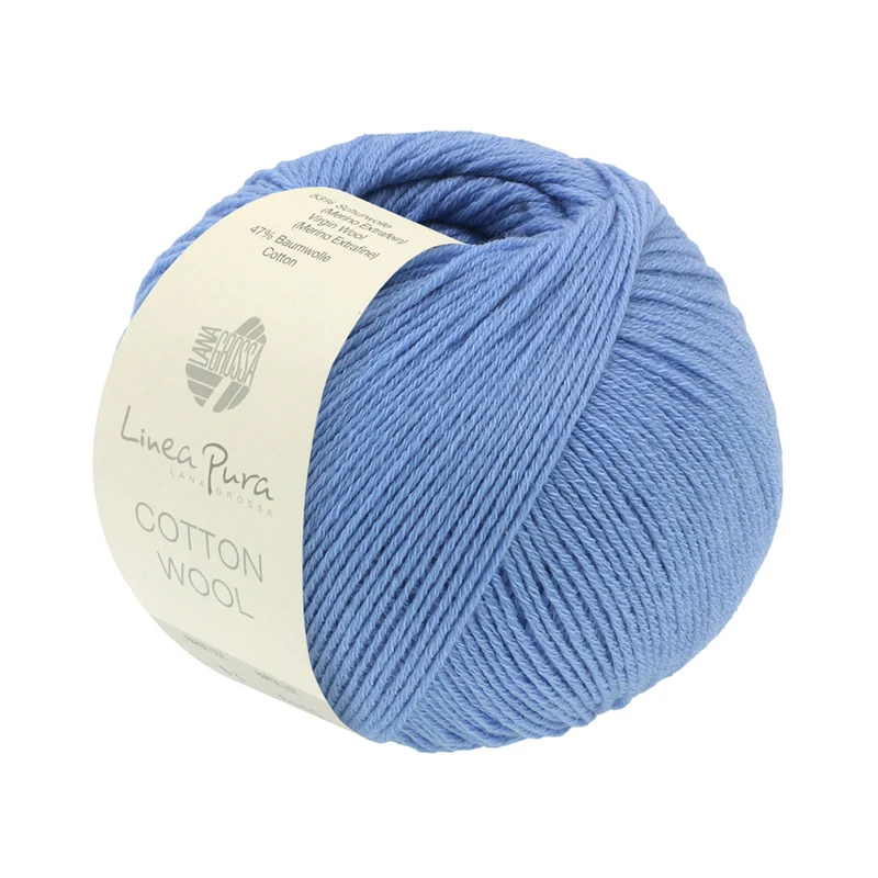 Lana Grossa Cotton Wool 004 Blau