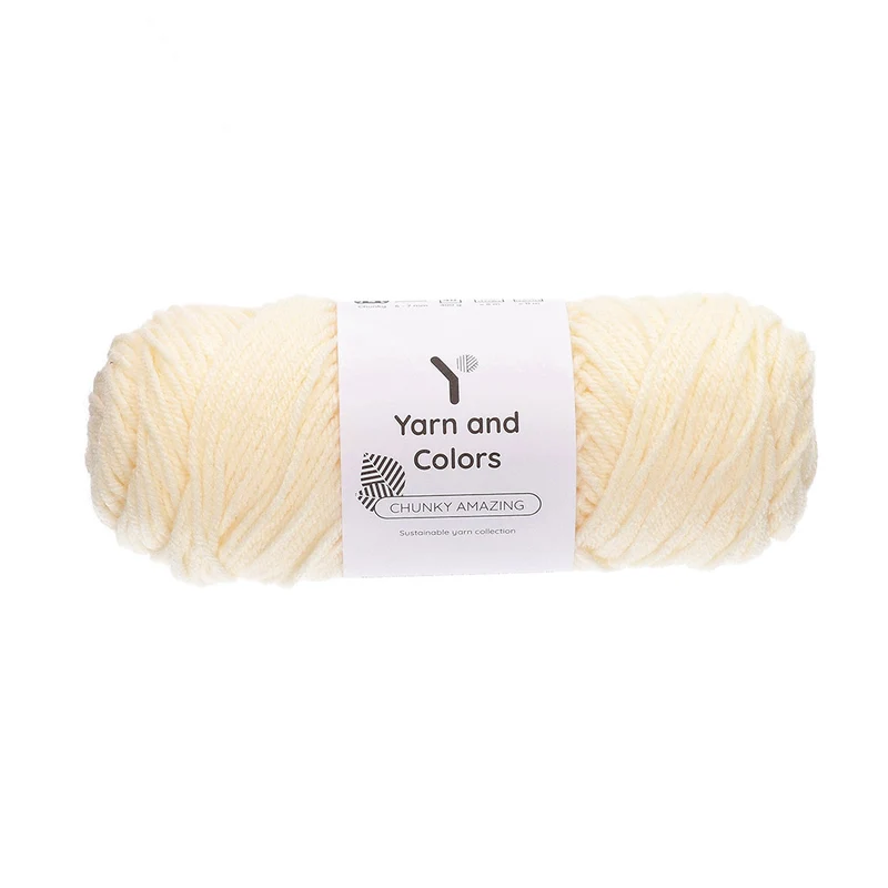 Yarn and Colors Chunky Amazing 002 Creme