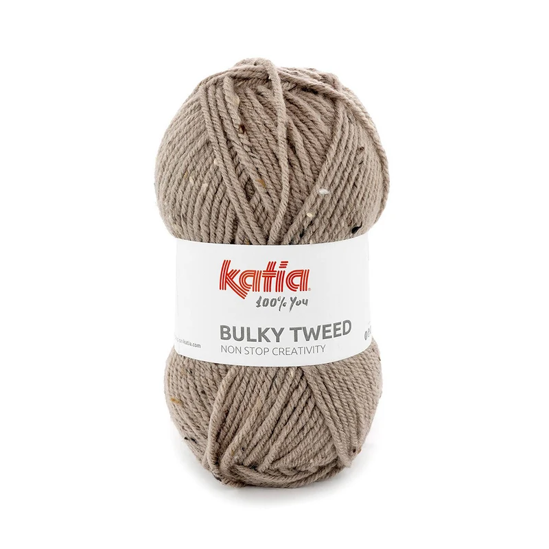 Katia Bulky Tweed 220 Hellbeige