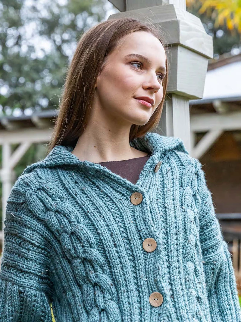 Katia Bulky Tweed 223 Schokoladenbraun