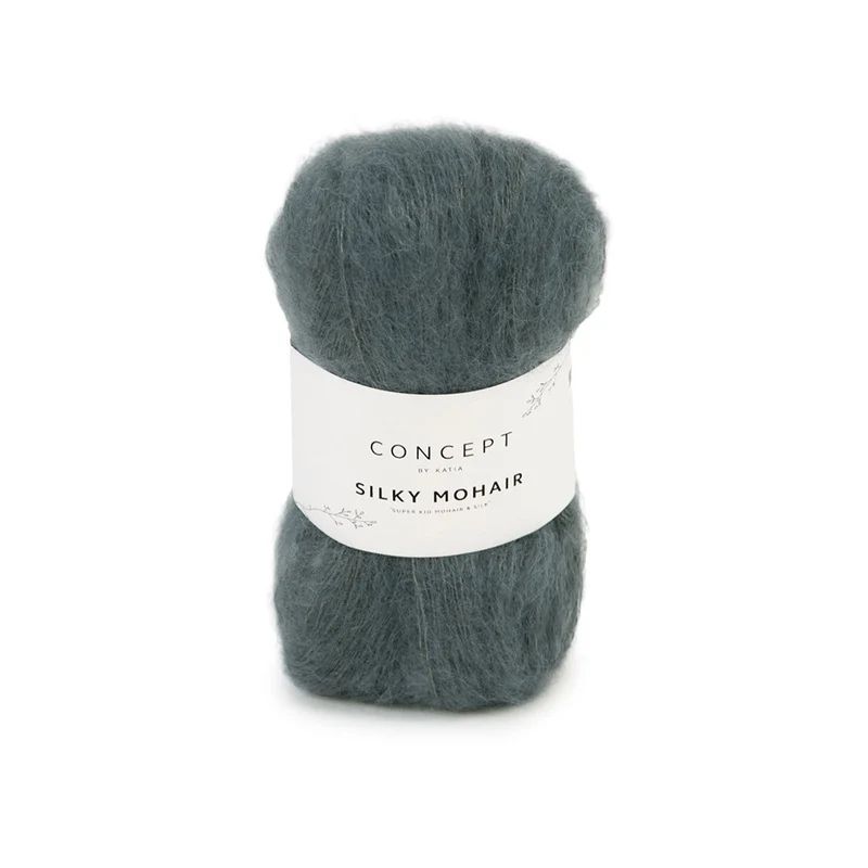 Katia Silky Mohair 105 Mittelgrau