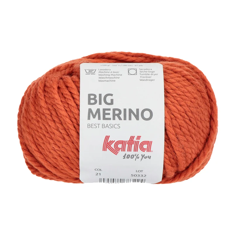 Katia Big Merino 021 Orange