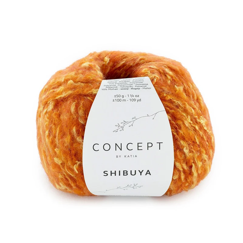 Katia Shibuya 065 Orange-Zitronengelb