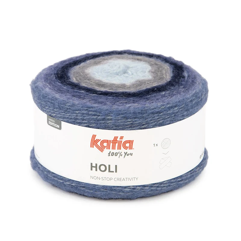 Katia Holi 511 Blau-Ozeanblau-Grau