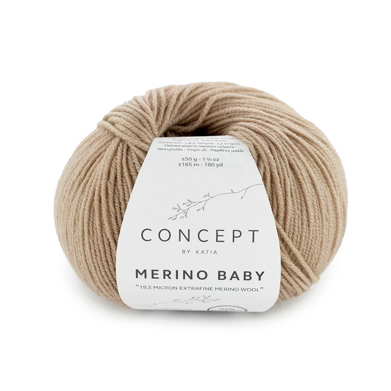 Katia Merino Baby 165 Hellbeige