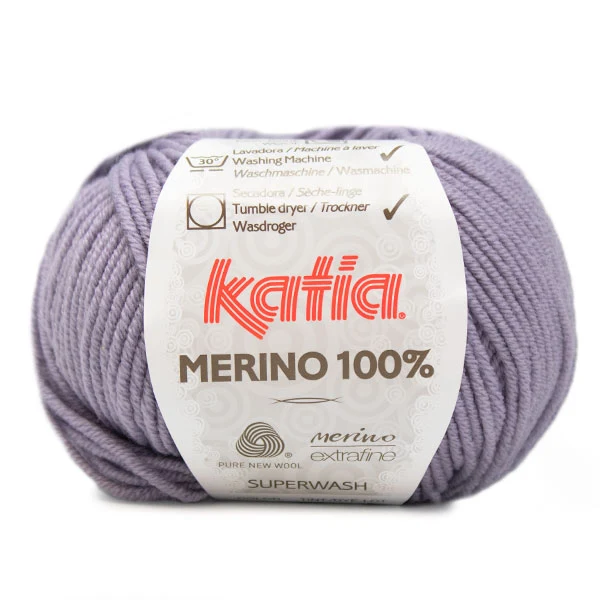 Katia Merino 100 % 077 Mauve