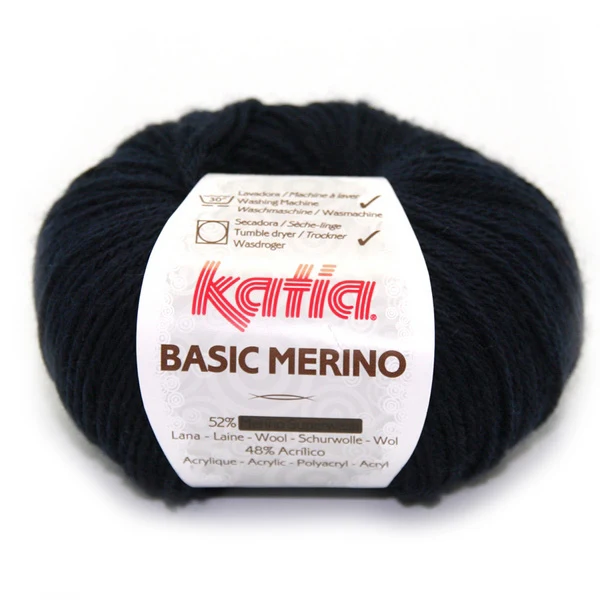 Katia Basic Merino 005 Dunkelblau