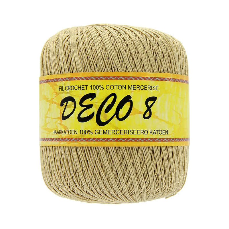 Trimits Deco 8 Häkelbaumwolle 020 Neutral