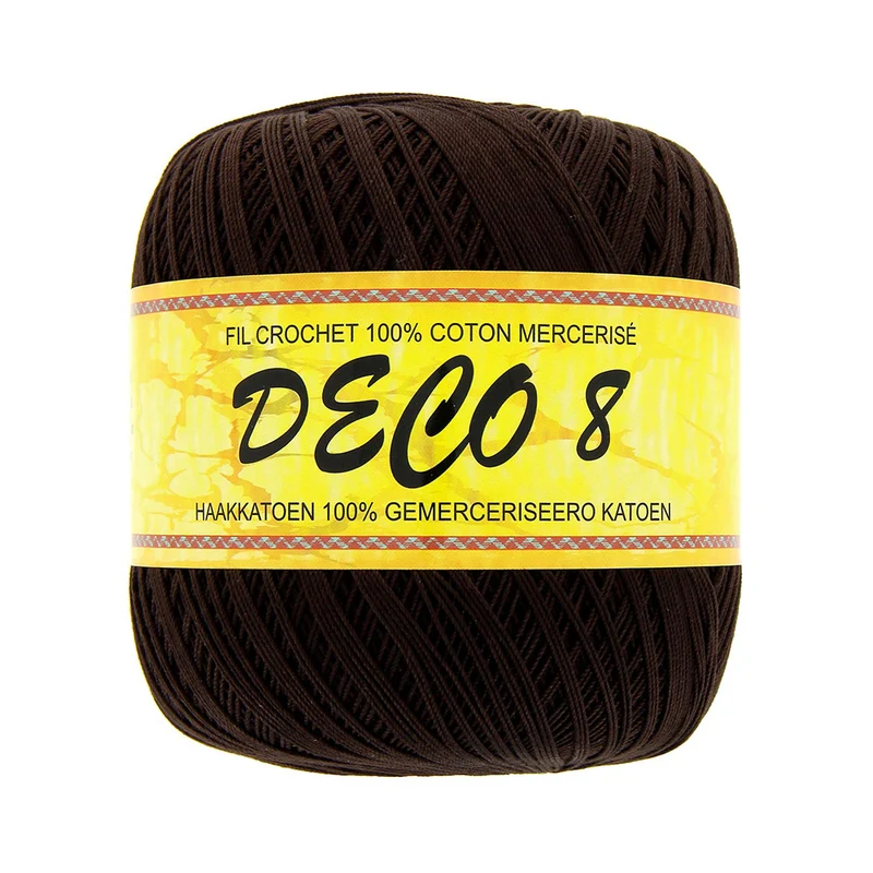 Trimits Deco 8 Häkelbaumwolle 135 Erde
