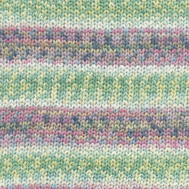 Lang Yarns Artsy 012 Grün/Gelb/Rosa/Petrol