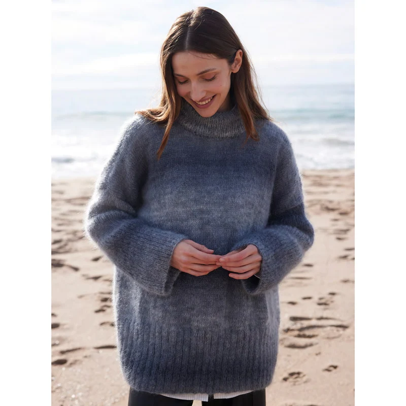 Katia Ingenua Ombré 207 Schwarz-Grau