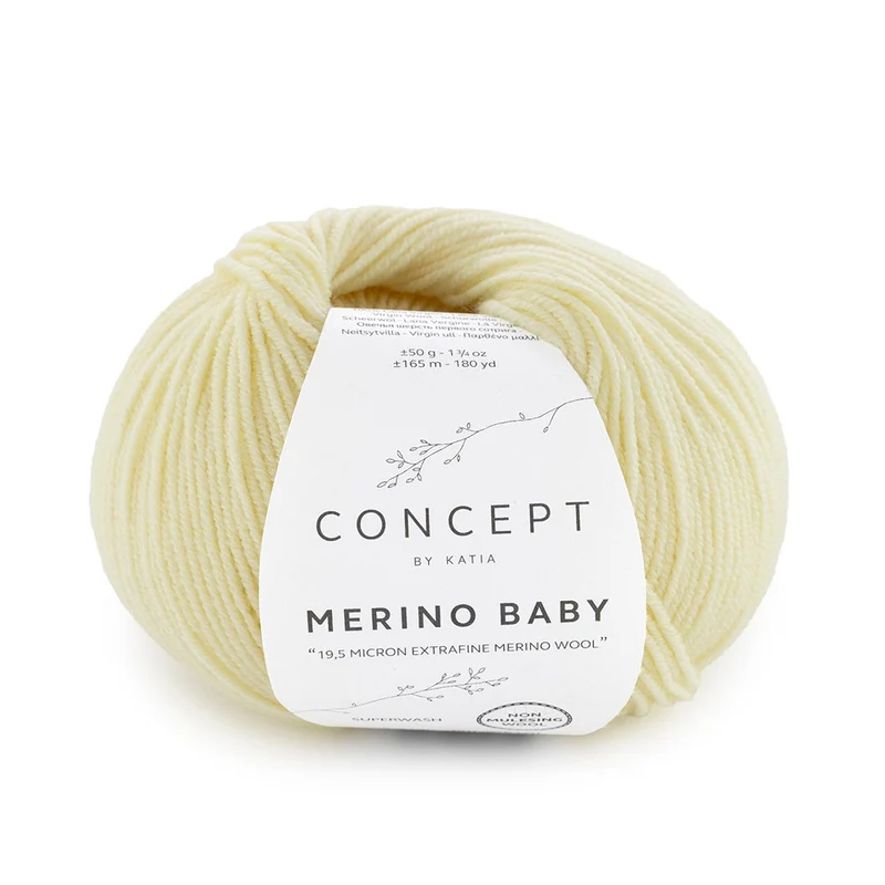 Katia Merino Baby 164 Hellgelb