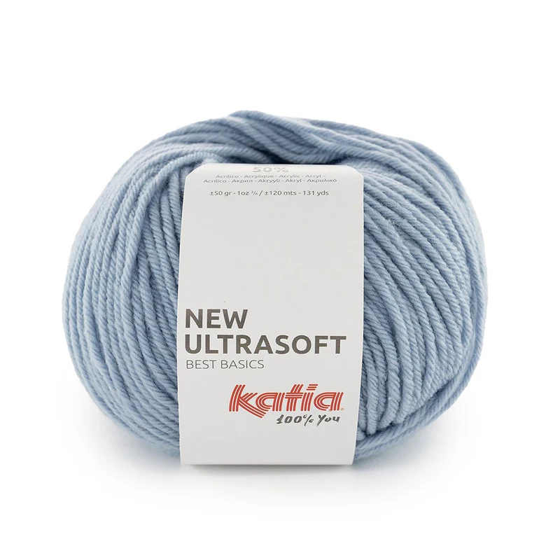 Katia New Ultrasoft 093 Hellblaue Jeans