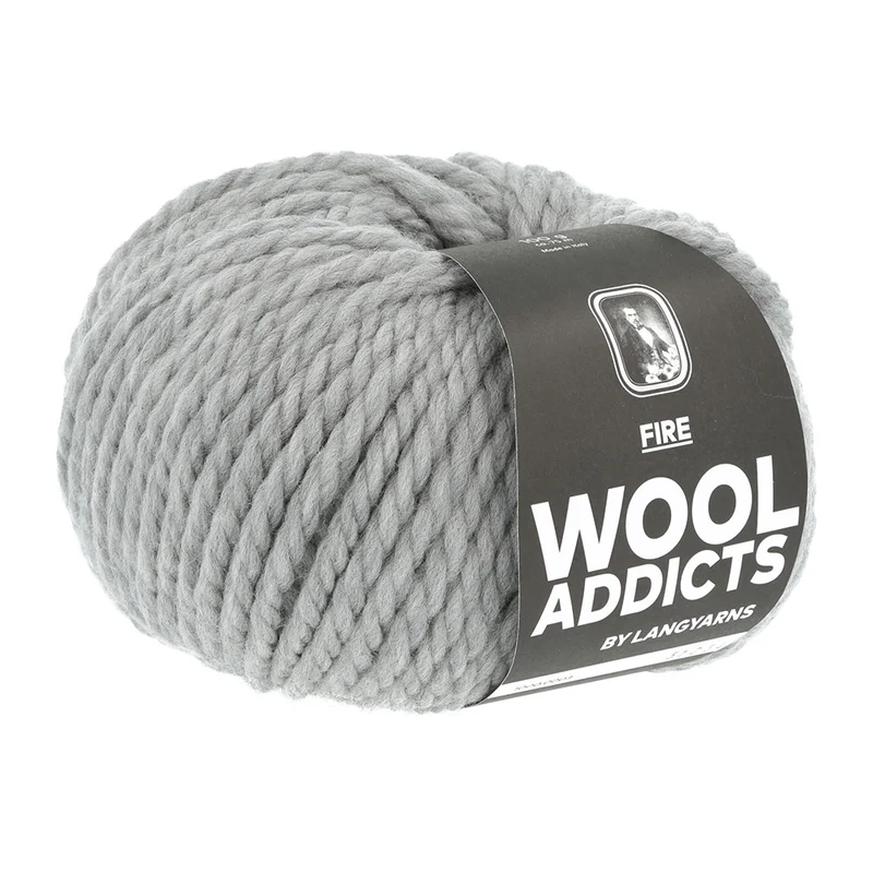 Lang Yarns Fire 0005 Grau meliert