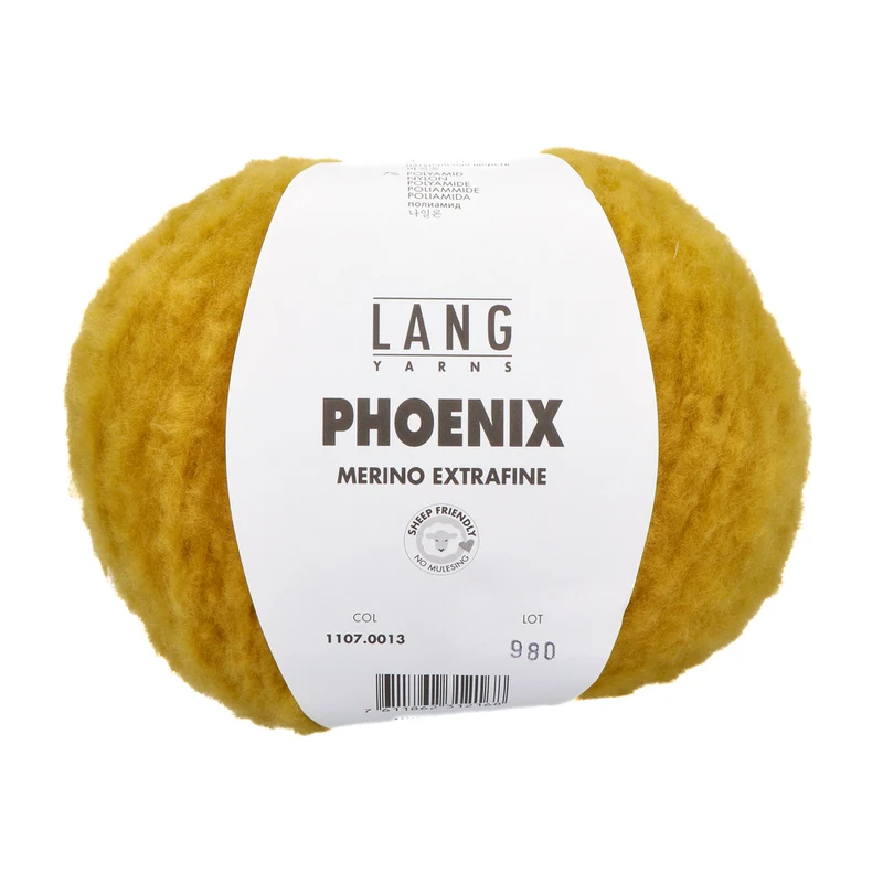 Lang Yarns Phoenix 013 Gelb