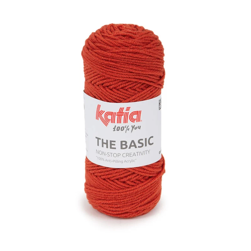 Katia The Basic 061 Dunkelorange
