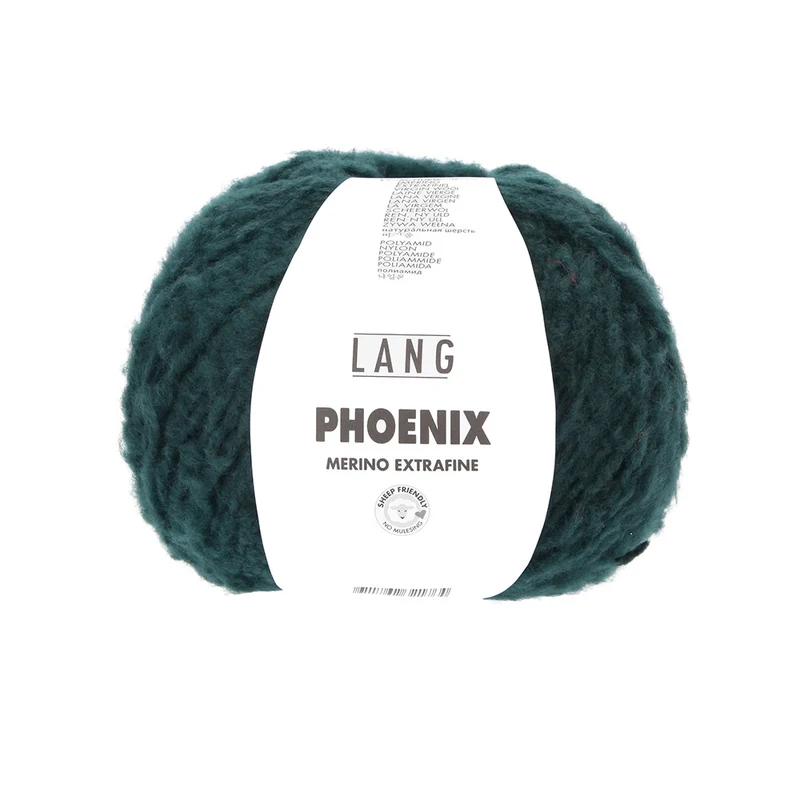 Lang Yarns Phoenix 018 Dunkelgrün
