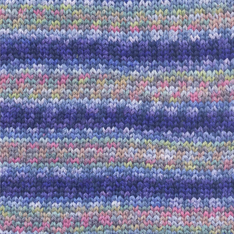 Lang Yarns Artsy 008 Blau/Rosa