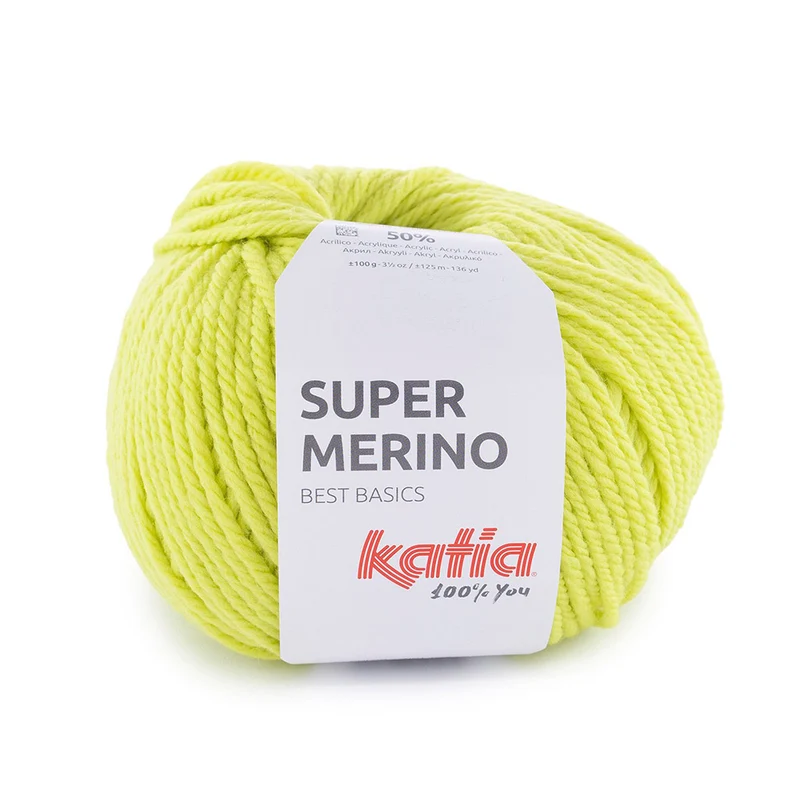 Katia Super Merino 054 Säuregrün